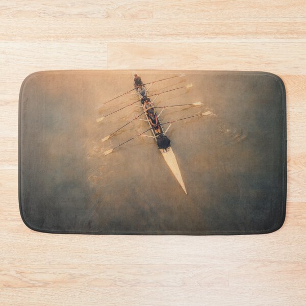 Item preview, Top Down Rowing Crew on Calm Water designed and sold by Michael van der Hoorn.