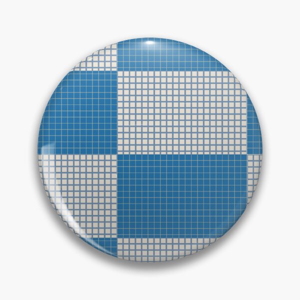 Item preview, Oats Denim Blue and buttermilk stripes Checkerboard pattern designed and sold by PVTCreations.