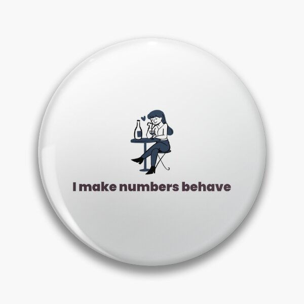 Item preview, I make numbers behave T-Shirt designed and sold by Homelife3.