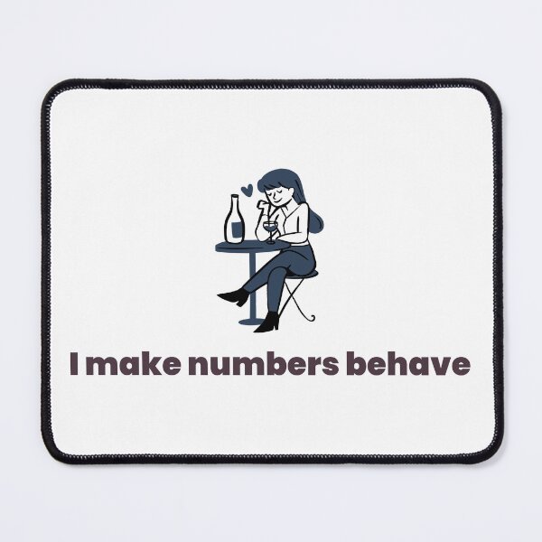 Item preview, I make numbers behave T-Shirt designed and sold by Homelife3.