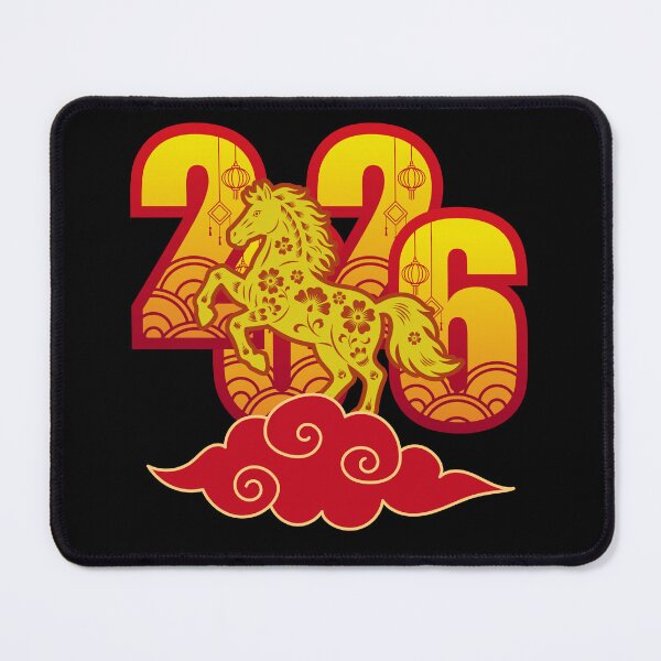 Item preview, Chinese Flowered Stallion 2026 designed and sold by joztees.