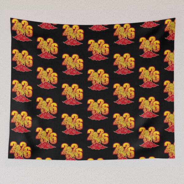 Item preview, Chinese Flowered Stallion 2026 designed and sold by joztees.