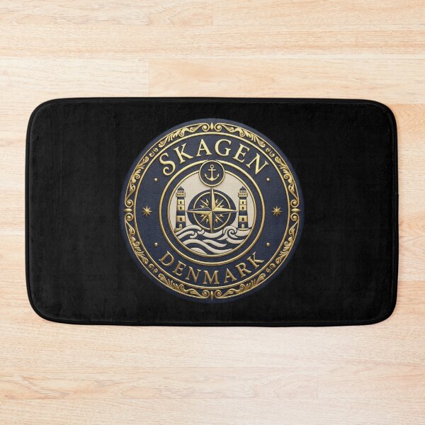 Item preview, Skagen, Denmark – Compass & Coastal Coat of Arms designed and sold by Girih.