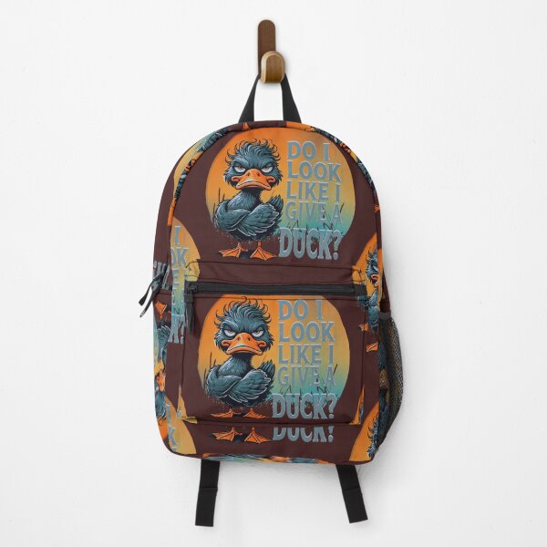 Item preview, Do I Look Like I Give a Duck? – Sarcastic Duck Illustration designed and sold by Szpaku desart .
