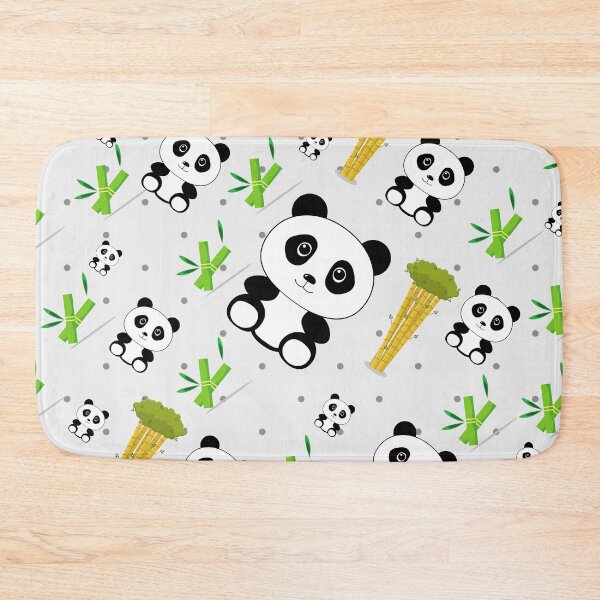 Item preview, Playful Panda Bear Nursery Wall Art - Woodland Baby Pattern designed and sold by DesignsVault.
