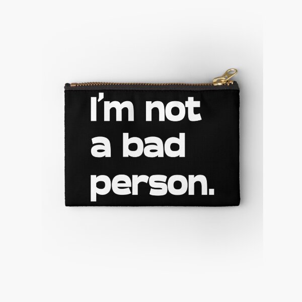 Item preview, I'm not a bad person - Motivational Quotes designed and sold by DJAMALK.
