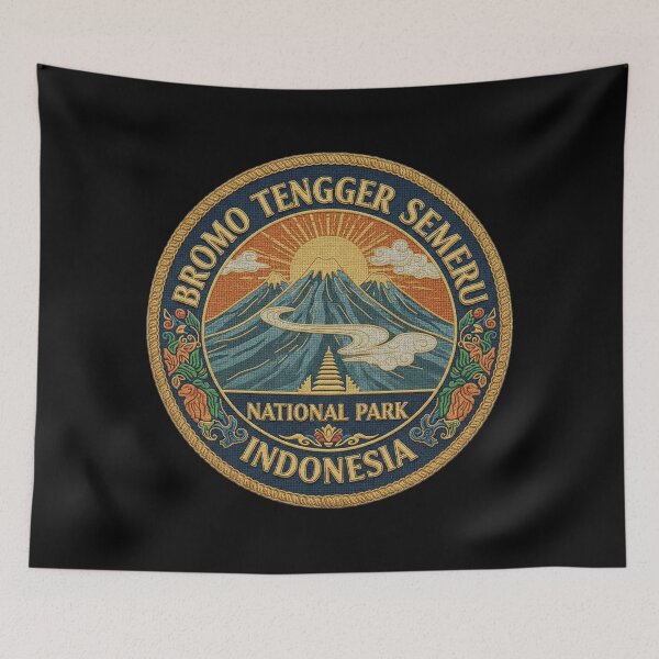 Item preview, Bromo Tengger Semeru National Park, Indonesia – Volcano & Temple designed and sold by Girih.