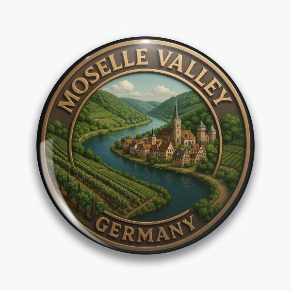 Item preview, Moselle Valley, Germany – Wine Country & River Idyll designed and sold by Girih.