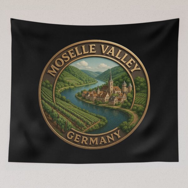 Item preview, Moselle Valley, Germany – Wine Country & River Idyll designed and sold by Girih.