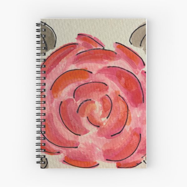 Item preview, Raspberry Orange Rose designed and sold by FWWatercolorCo.