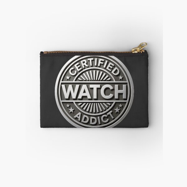 Item preview, Certified Watch Addict – Vintage Horology Badge Design designed and sold by WatchesAndMore.