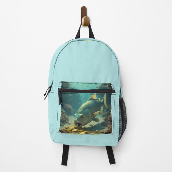 Item preview, Fish with golden coins designed and sold by Creative Visualize.