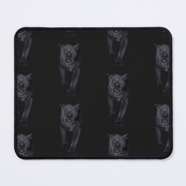 Item preview, Black Panther Walking – Dark Realistic Predator Artwork designed and sold by Massimo Righi.
