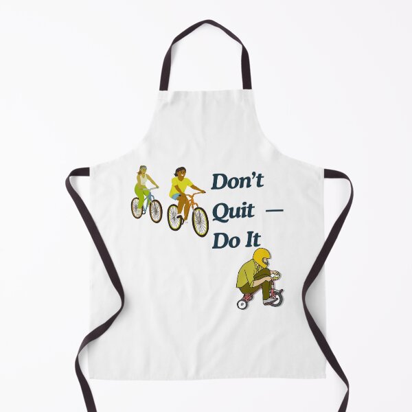 Item preview, Don’t Quit Do It Motivation Cycling Quote designed and sold by Adappai.