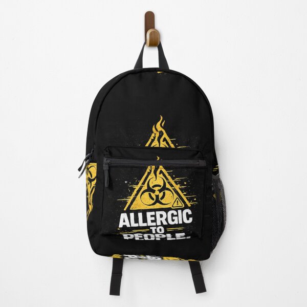 Item preview, Allergic to People – Funny Sarcastic Quote Design designed and sold by Neon_Soraya.