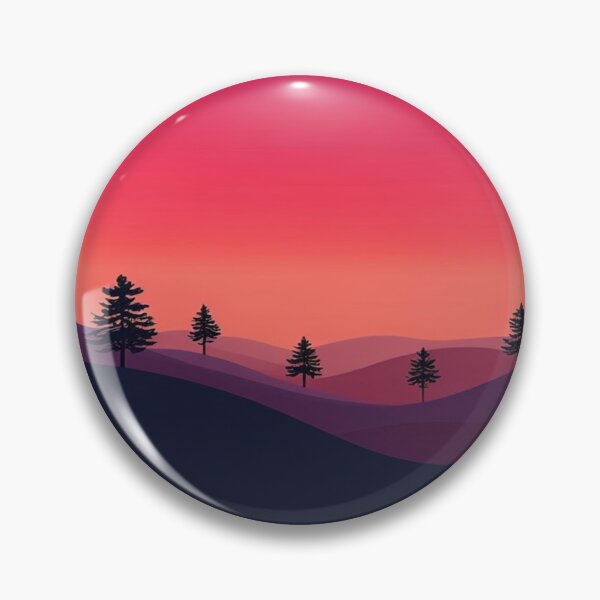 Item preview, A surreal sunset scene pattern designed and sold by saly55887.