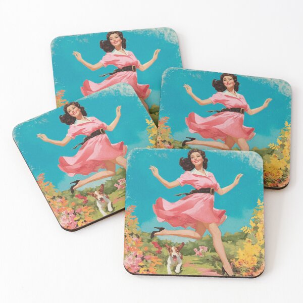 Item preview, Carefree Joy Movement Illustration Art designed and sold by Silrom.