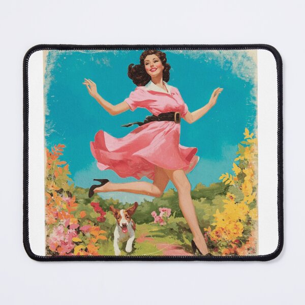 Item preview, Carefree Joy Movement Illustration Art designed and sold by Silrom.