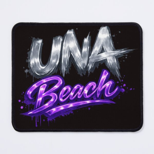 Item preview, UNA Beach Volleyball Electric Design designed and sold by royalswin.