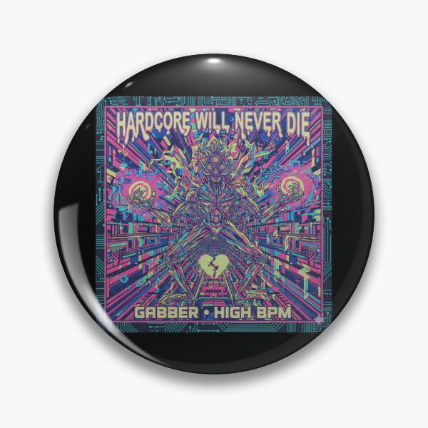 Item preview, Hardcore will never die gabber high bpm designed and sold by RichTeeDesigns.