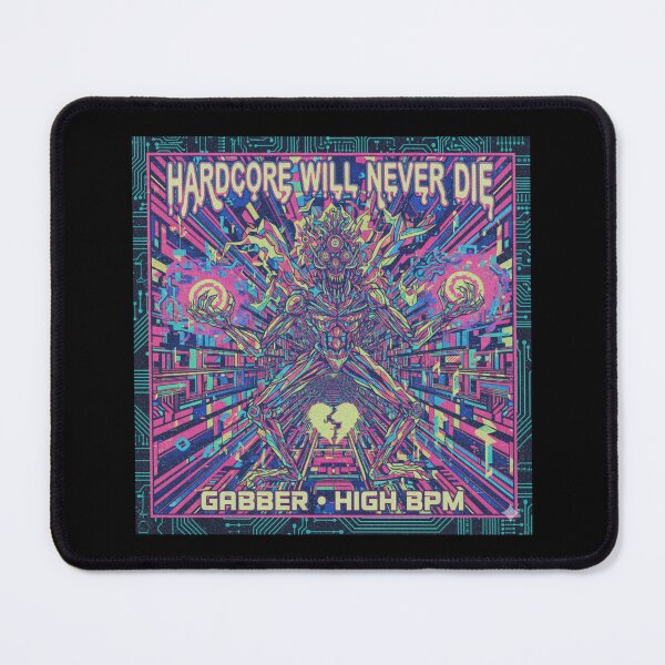Item preview, Hardcore will never die gabber high bpm designed and sold by RichTeeDesigns.