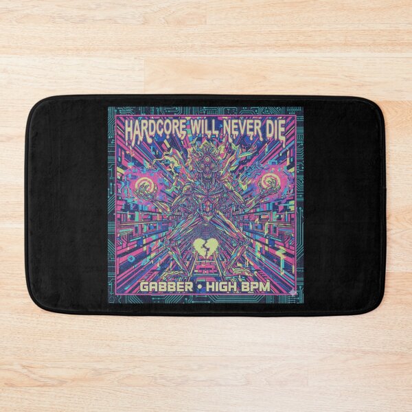 Item preview, Hardcore will never die gabber high bpm designed and sold by RichTeeDesigns.