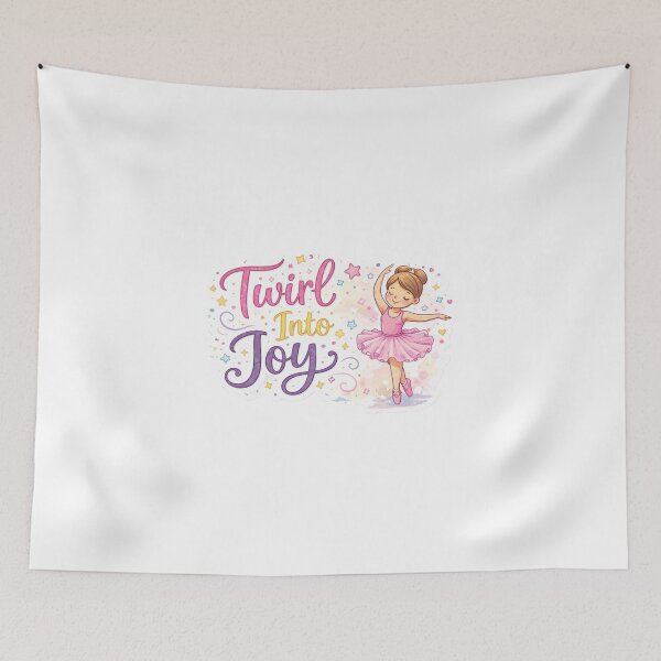 Item preview, Twirl into Joy – Whimsical Ballet Dance Illustration Art designed and sold by Art Italiano.