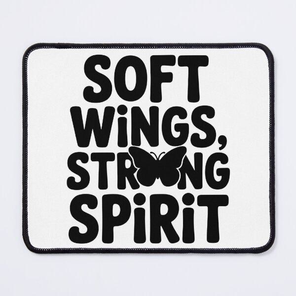 Item preview, Soft Wings Strong Spirit designed and sold by theartfulaspie.