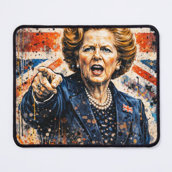 Artikelvorschau, „Eiserne Lady an der Mauer: Thatchers Stimme in Graffiti“ entworfen und verkauft von coolasfuc.