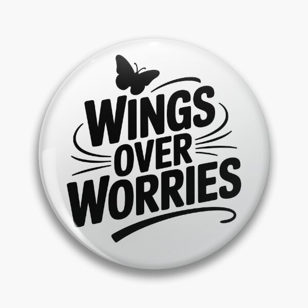 Item preview, Wings Over Worries designed and sold by theartfulaspie.