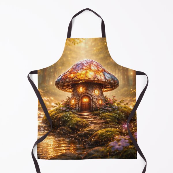 Item preview, Mushroom Cottage in an Enchanted Wood designed and sold by PurrfectWhisper.