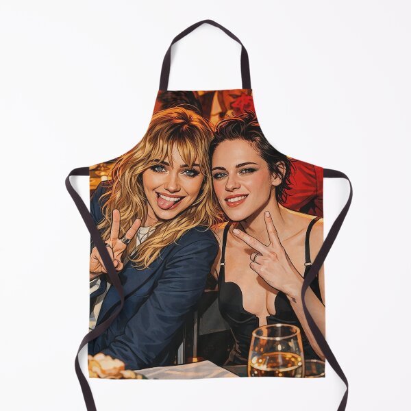 Item preview, Kristen Stewart and Imogen Poots goofy (fan art) designed and sold by PopCultureAndStuff.