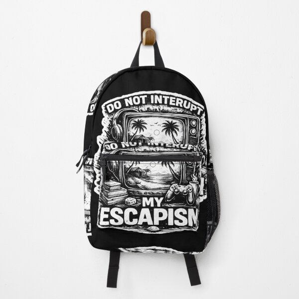 Item preview, Do Not Interrupt My Escapism – Introvert Quote Design designed and sold by Neon_Soraya.