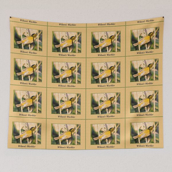 Item preview, Wilson's Warbler designed and sold by CarolM.