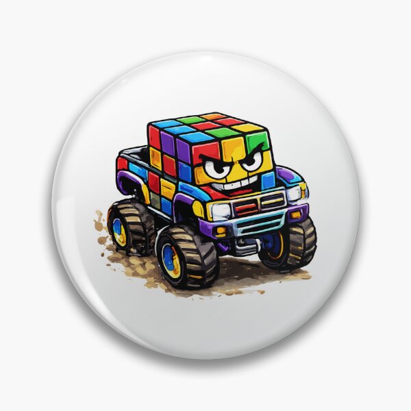 Item preview, Monster Truck Rubik Cube designed and sold by AliveStyle.