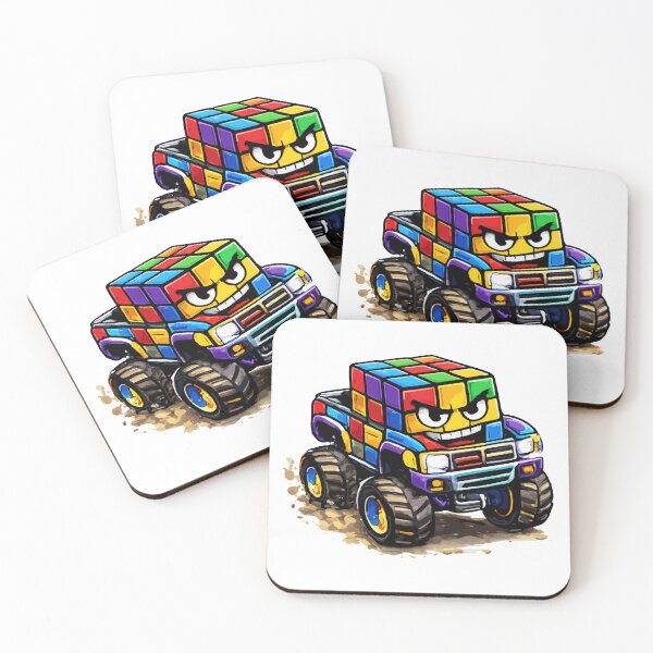 Item preview, Monster Truck Rubik Cube designed and sold by AliveStyle.
