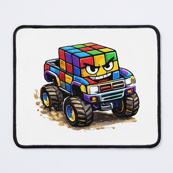 Item preview, Monster Truck Rubik Cube designed and sold by AliveStyle.