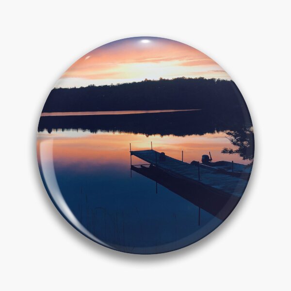 Item preview, Sunset on Tamarack Lake designed and sold by IzziJoness.