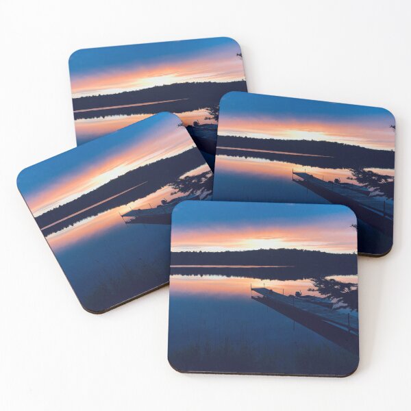 Item preview, Sunset on Tamarack Lake designed and sold by IzziJoness.