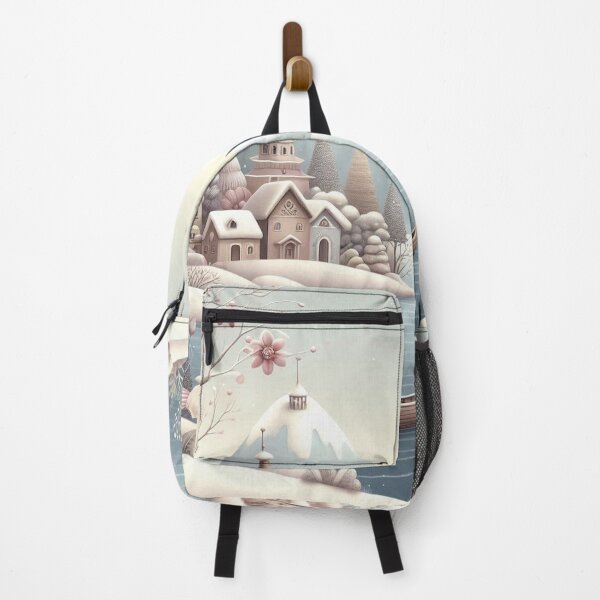 Item preview, A whimsical riverside village designed and sold by Beyondnote-Art.