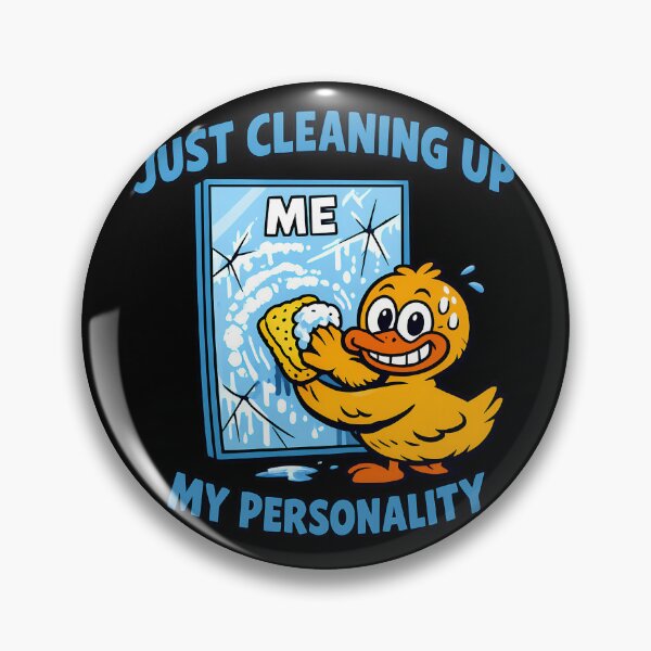 Item preview, Just Cleaning Up My Personality designed and sold by TeeTimeTreasure.