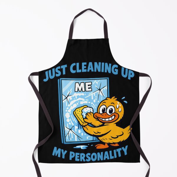 Item preview, Just Cleaning Up My Personality designed and sold by TeeTimeTreasure.