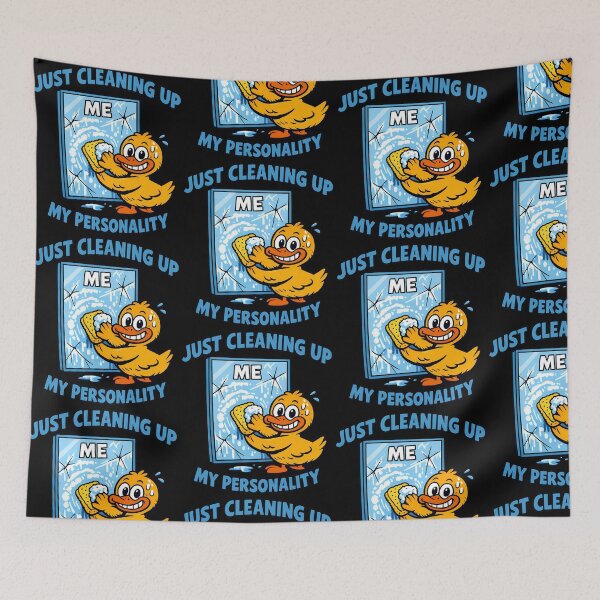 Item preview, Just Cleaning Up My Personality designed and sold by TeeTimeTreasure.