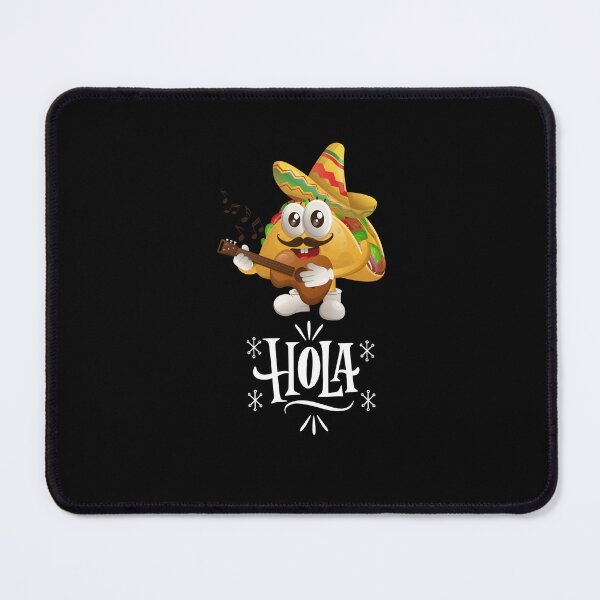 Item preview, HOLA Funny Taco Guitar Sombrero Mexican Fiesta Design designed and sold by Basma Store.