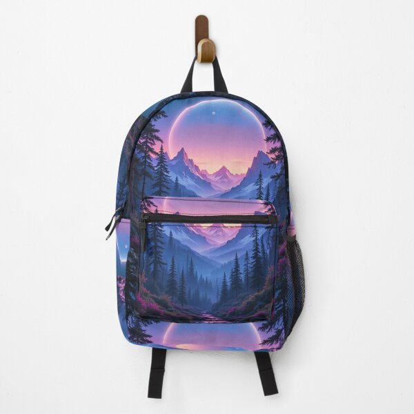 Item preview, Enchanted Mountain Valley at Twilight designed and sold by InezPhotography.