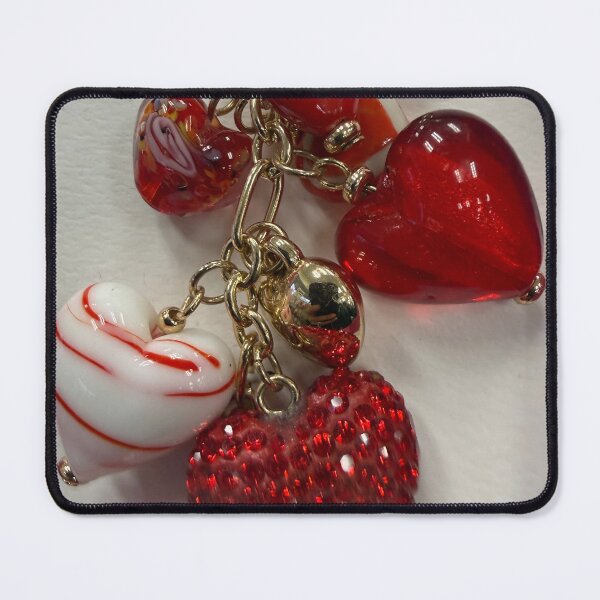 Item preview, Heart keychain image valentines designed and sold by LFdesign_images.