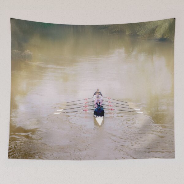 Item preview, Rowing Crew on a Quiet River designed and sold by Michael van der Hoorn.