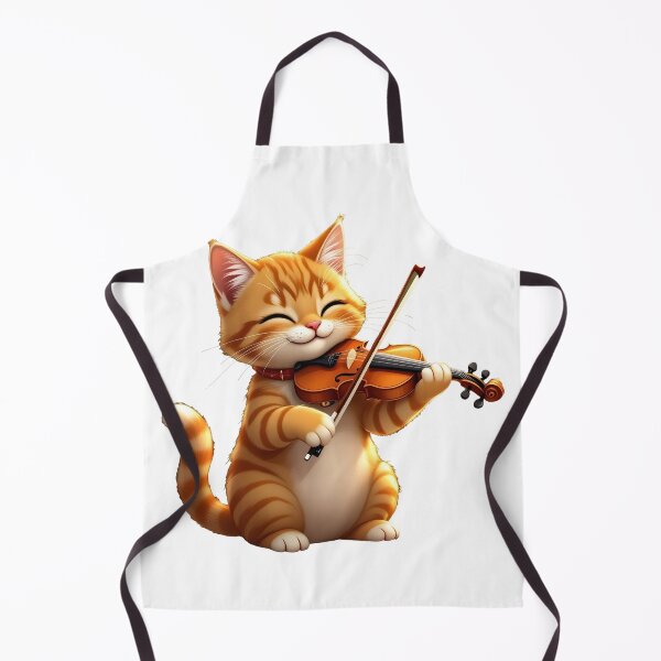 Item preview, cat violin designed and sold by Uglyandcute.