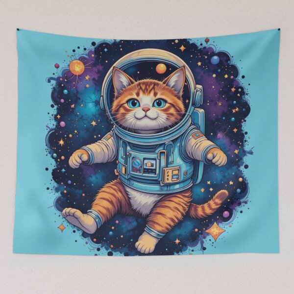 Item preview, Astronaut Cat in Space designed and sold by InezPhotography.