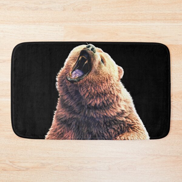 Item preview, Roaring Bear – Primal Power Wildlife Art designed and sold by Massimo Righi.